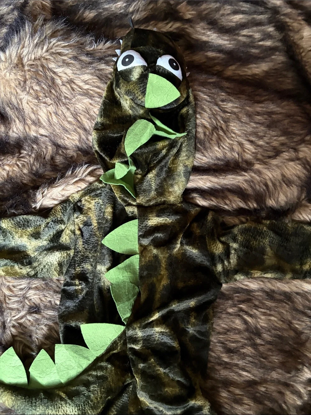 Roarin Rex Dinosaur Costume Toddler 2T Hooded Jumpsuit T-Rex Halloween